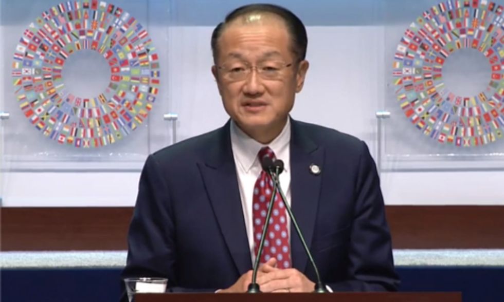 Ebola and Climate Change: 'We Are Running Out of Time,' says World Bank President
