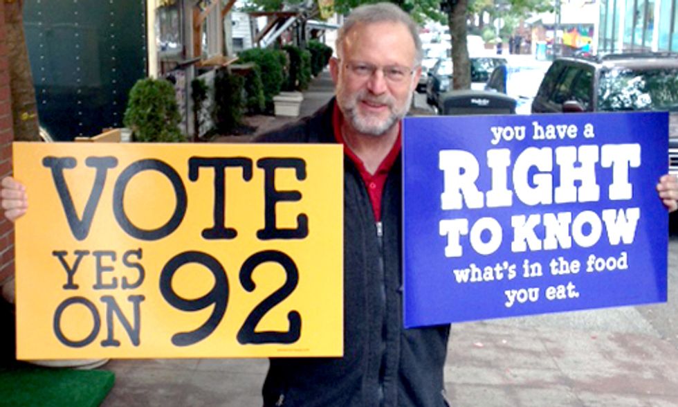 Tsunami of Money Floods Oregon GMO Labeling Campaign