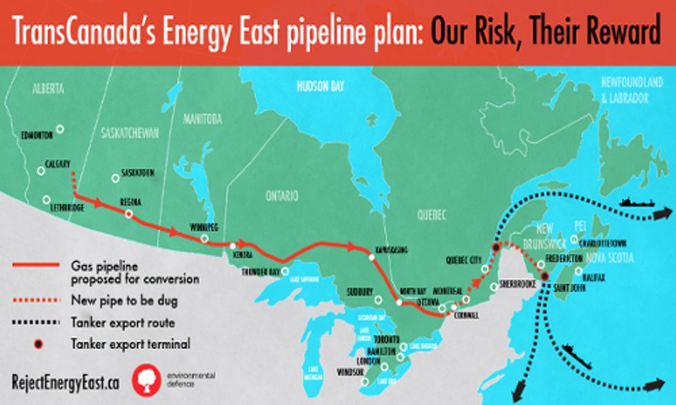 Energy East Pipeline: TransCanada's Keystone XL on Steroids
