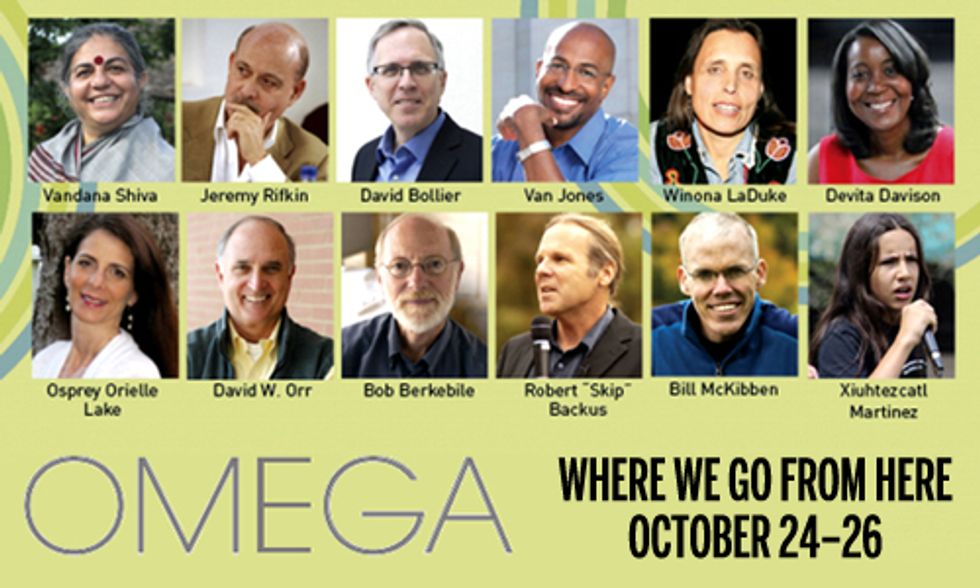 Omega Institute's 'Where We Go From Here' Conference