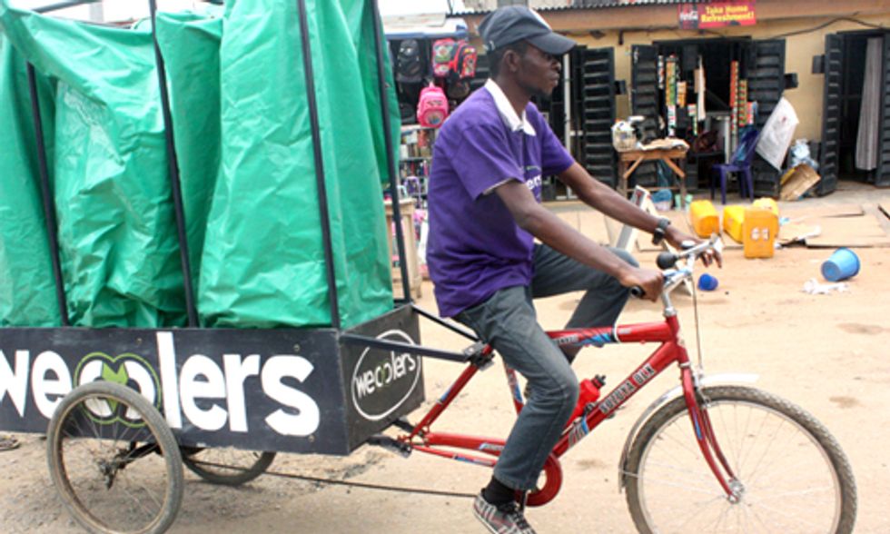 World's Top Sustainable Solution: Pedal-Powered Recycling