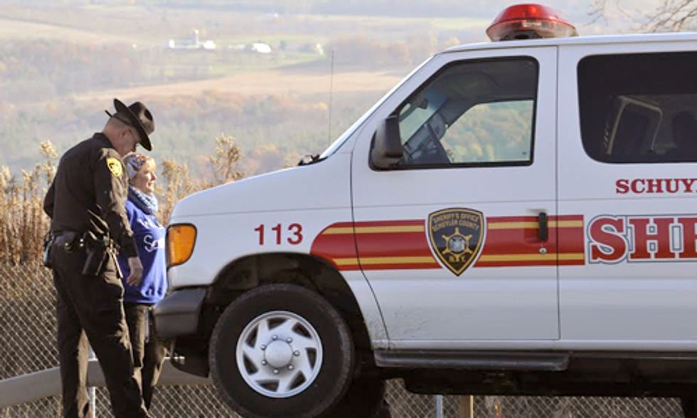 15 Arrested Protesting Gas Storage Facility in NY's Finger Lakes Region