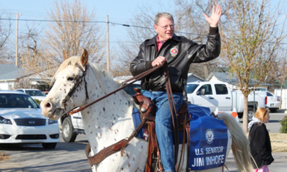 Climate Denier-in-Chief Inhofe to Head Senate Environment Committee