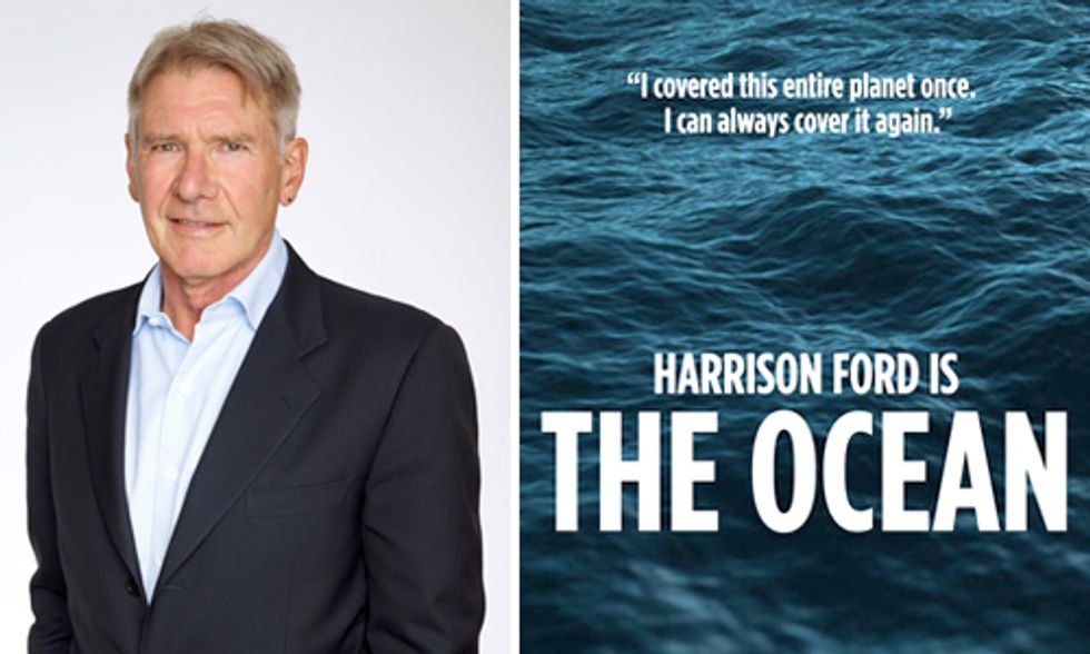 Harrison Ford Is The Ocean
