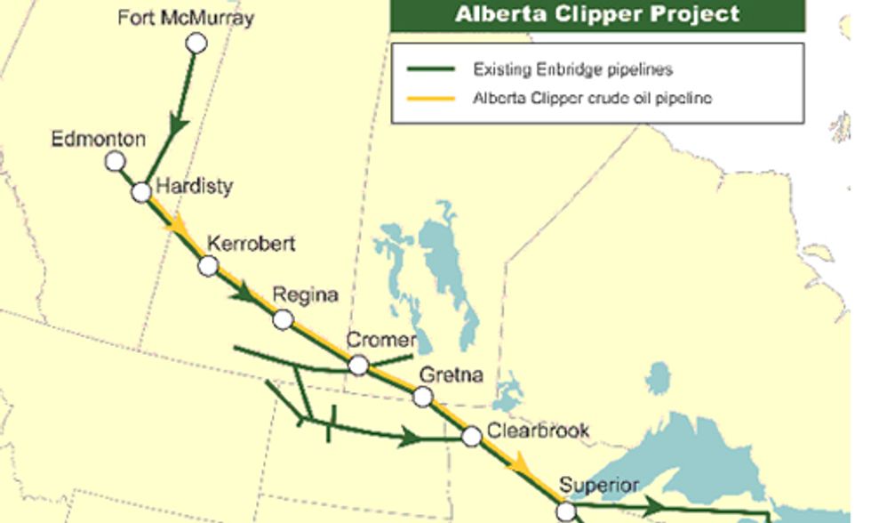 'Keystone XL Clone' to Pump Tar Sands Oil Starting Next Year