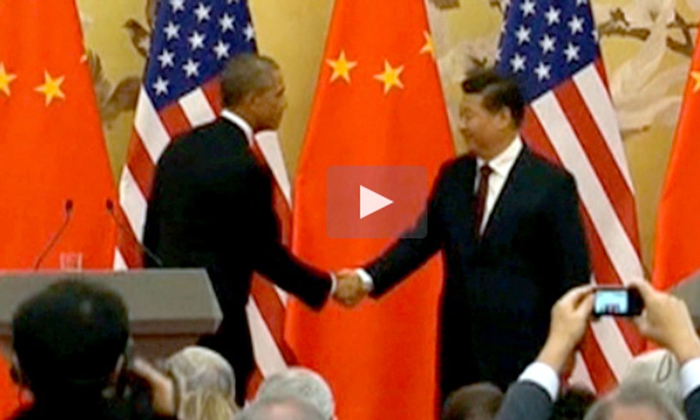 U.S. and China Strike Historic Climate Change Deal