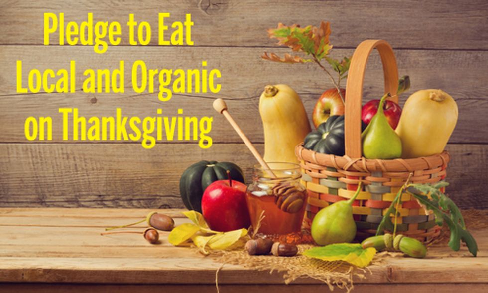 Pledge to Eat Local and Organic on Thanksgiving