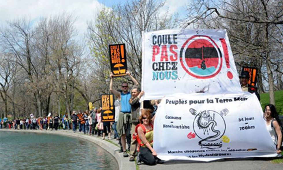 Activist/Author Generates $300,000+ in Fight Against TransCanada's Energy East Pipeline