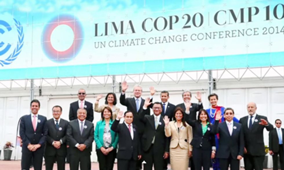 Momentous Pressure on World Leaders as Climate Talks Begin in Lima