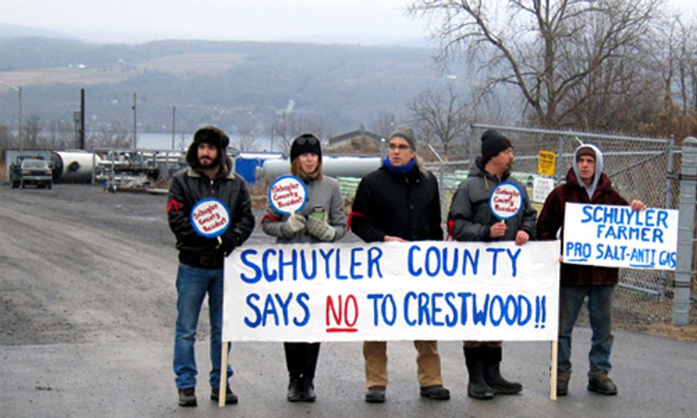 17 Arrested Fighting Fracking Infrastructure