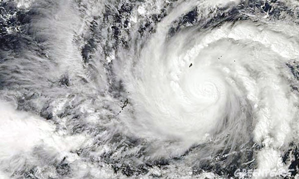 Typhoon Hagupit Hits Philippines: Climate Catastrophe Is Here Now!