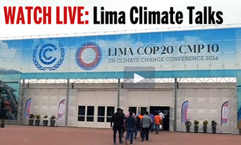 Watch Live: UN Climate Summit in Lima, Peru