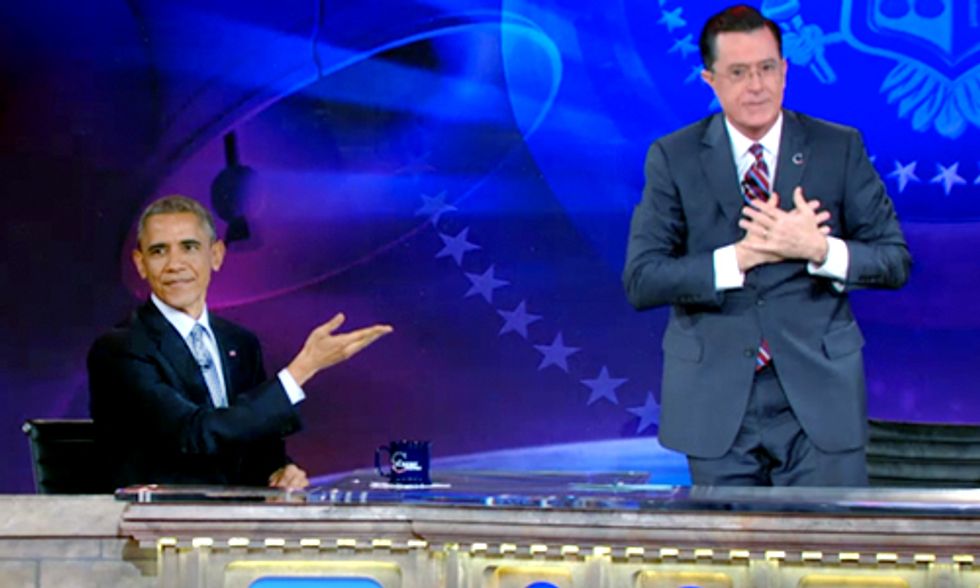 Obama Tells Colbert: Keystone XL Could Be 'Disastrous'
