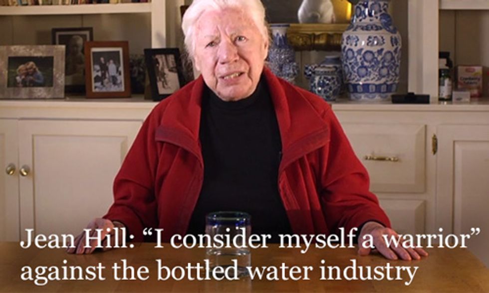84-Year-Old Grandmother's Crusade to Ban Bottled Water