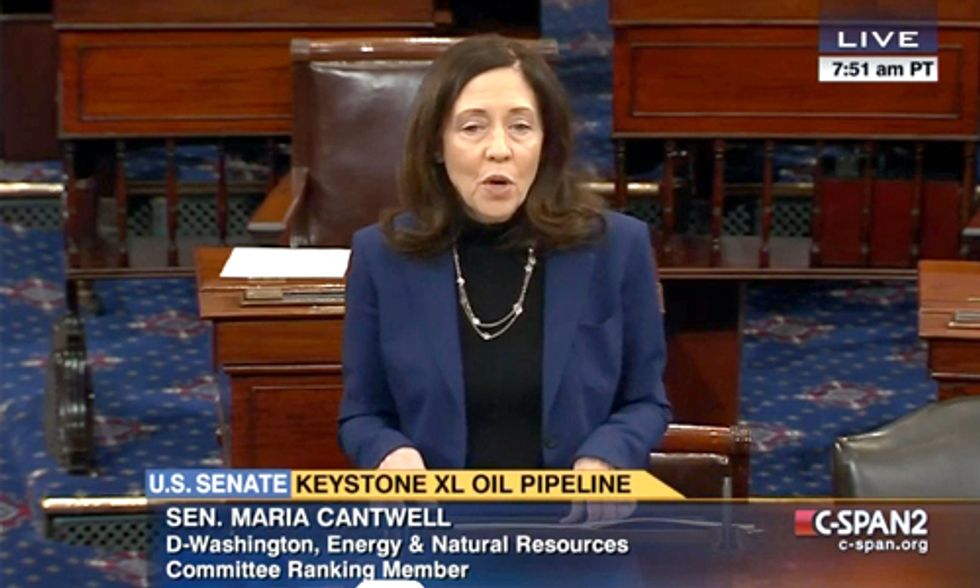 Senate Debates Keystone XL Hitting Hard on Impacts to Climate