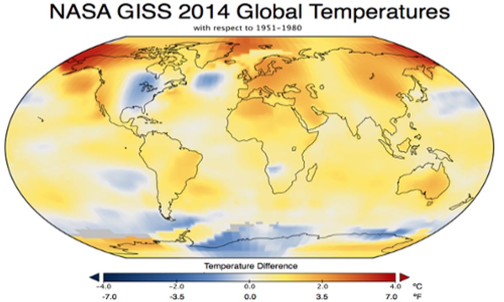 2014 Was the Hottest Year on Record
