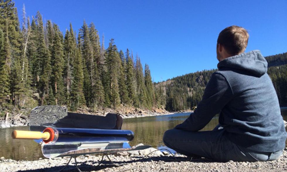 GoSun Portable Stove Reinvents Solar Cooking