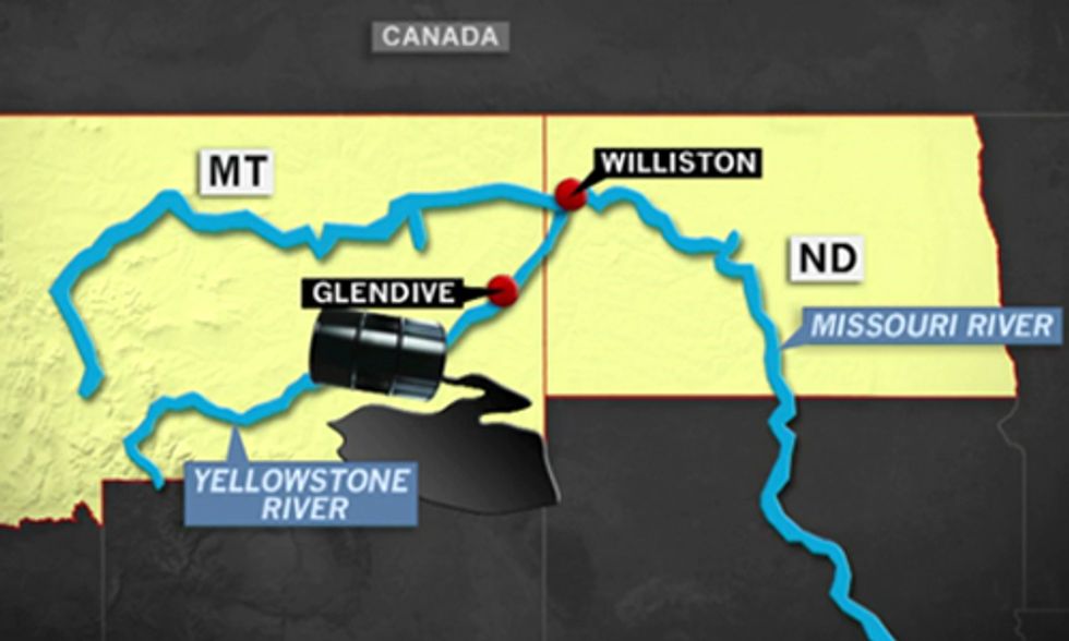 Worst Fracking Wastewater Spill in North Dakota Leaks 3 Million Gallons Into River
