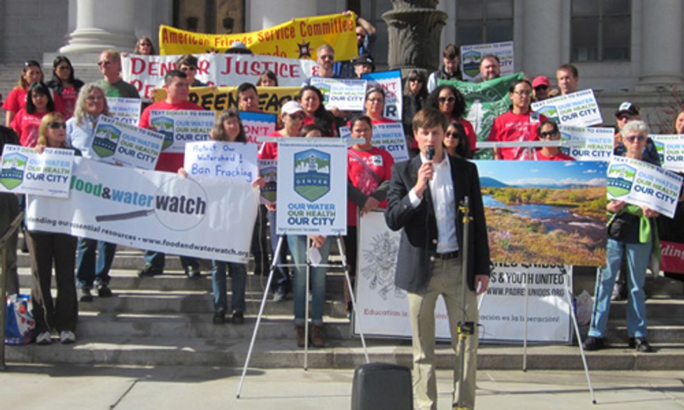 'Don't Frack Denver' Coalition Urges Mayor and City Council to Enact Immediate Moratorium