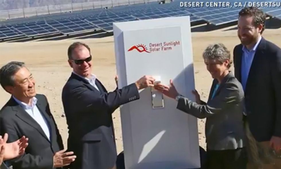 Nation’s Largest Solar Farm on Public Lands Now Online