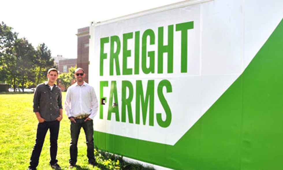 Two Young Entrepreneurs Offer Way to Grow Food Even in the Dead of Winter