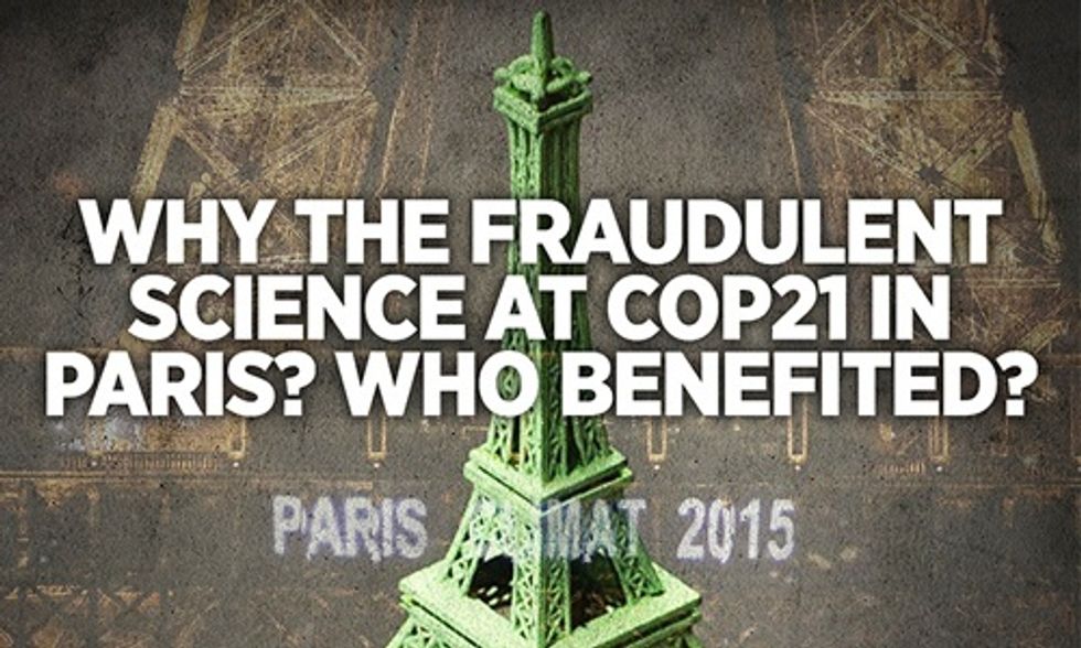 The Fraudulent Science at COP21 Exposed