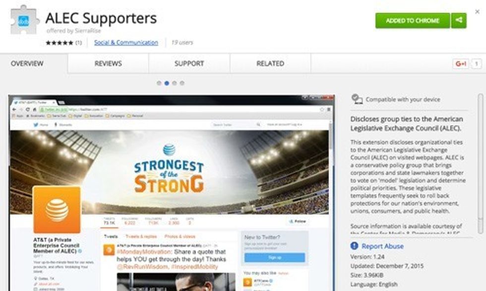 New Web Tool Exposes ALEC’s Top Corporate Ties