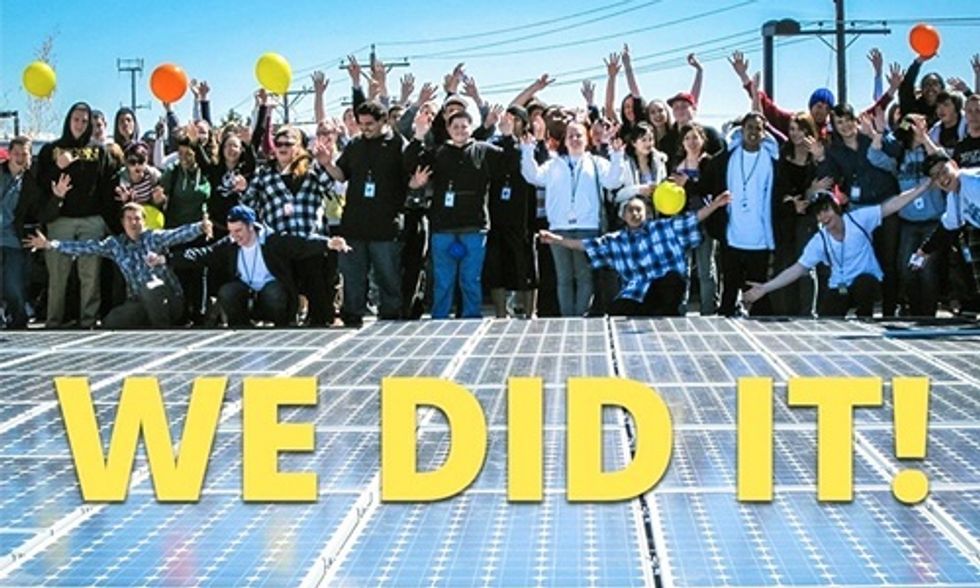 2015: A Banner Year for Solar Energy