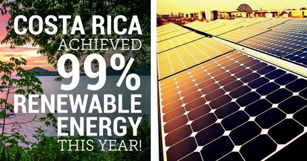 Costa Rica Powers 285 Days of 2015 With 100 Renewable Energy EcoWatch