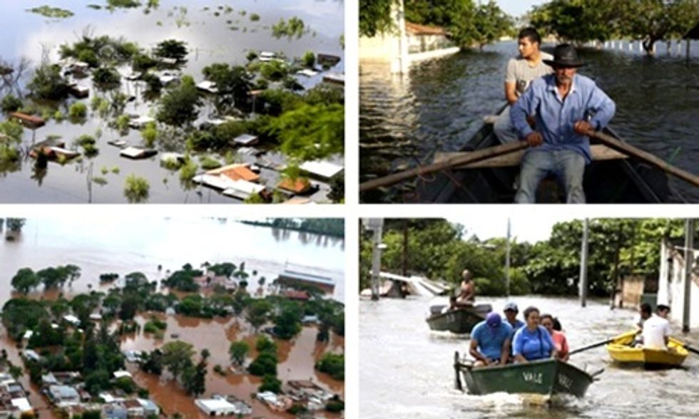 160,000 Flee Their Homes as Devastating Flooding Hits South America