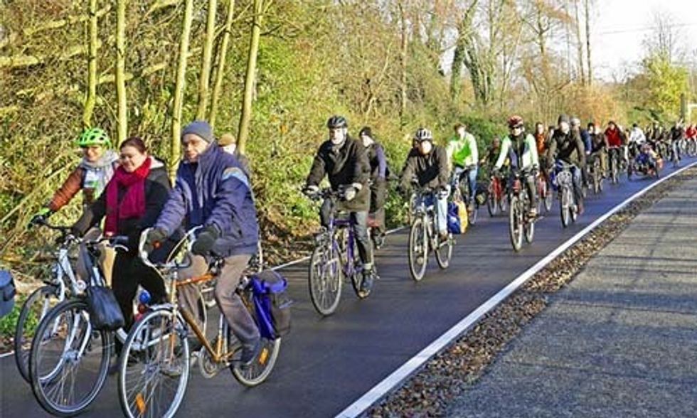 Germany's Superhighway for Bikes Could Take 50,000 Cars Off the Road Every Day