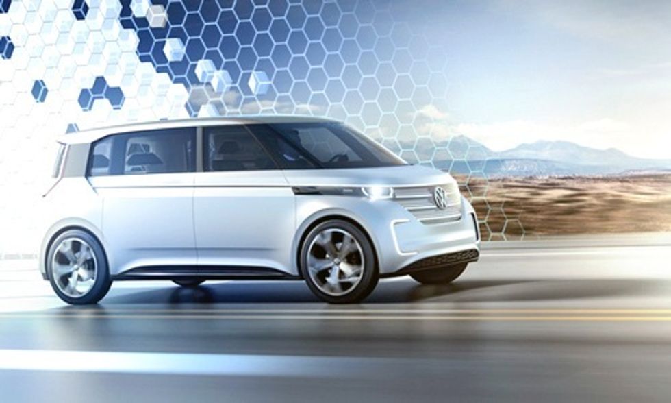 The Volkswagen Hippie Bus Is Back and Now It's Electric