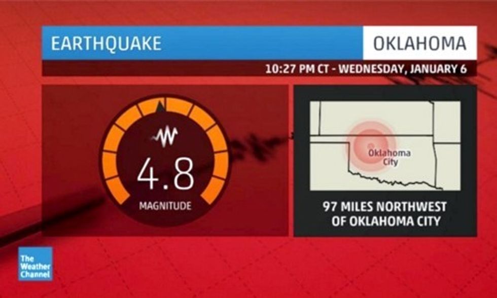 70 More Earthquakes Hit Oklahoma, Averaging Nearly Three a Day in 2015