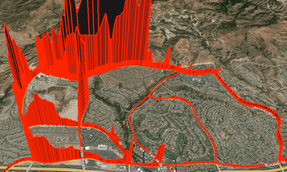 Porter Ranch Methane Leak Spreads Across LA's San Fernando Valley