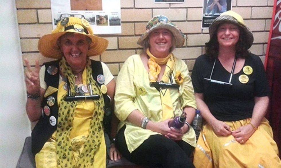 3 'Knitting Nannas' Arrested Protesting 850 Proposed Gas Wells