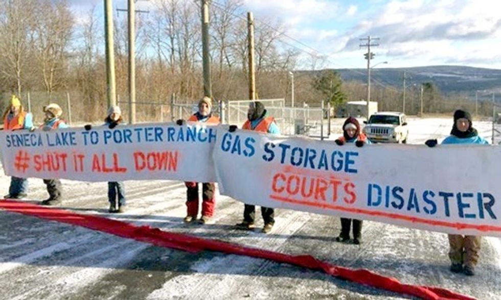 7 Arrested in Solidarity With the People of Porter Ranch