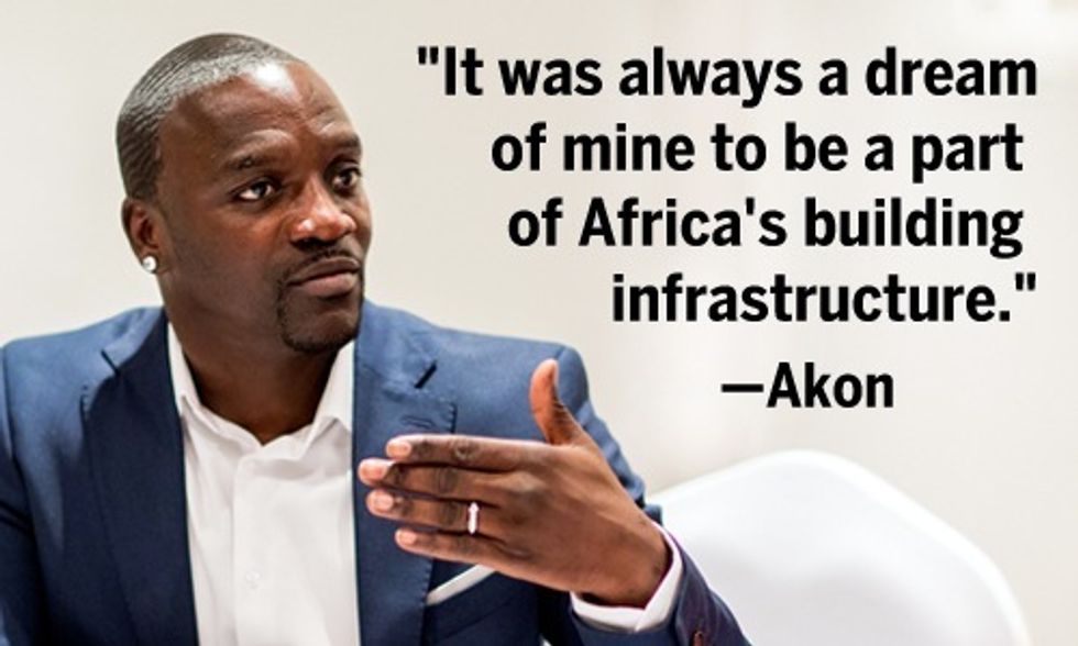 This Tesla-Loving Superstar Is Helping Power Africa With Solar