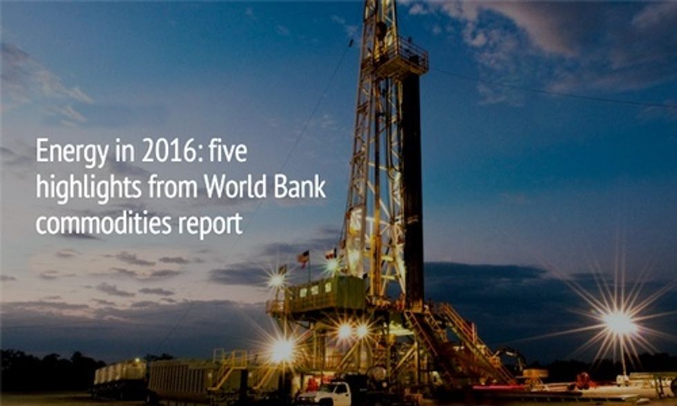 U.S. Shale Gas Production Could Sharply Decline in 2016, World Bank Says