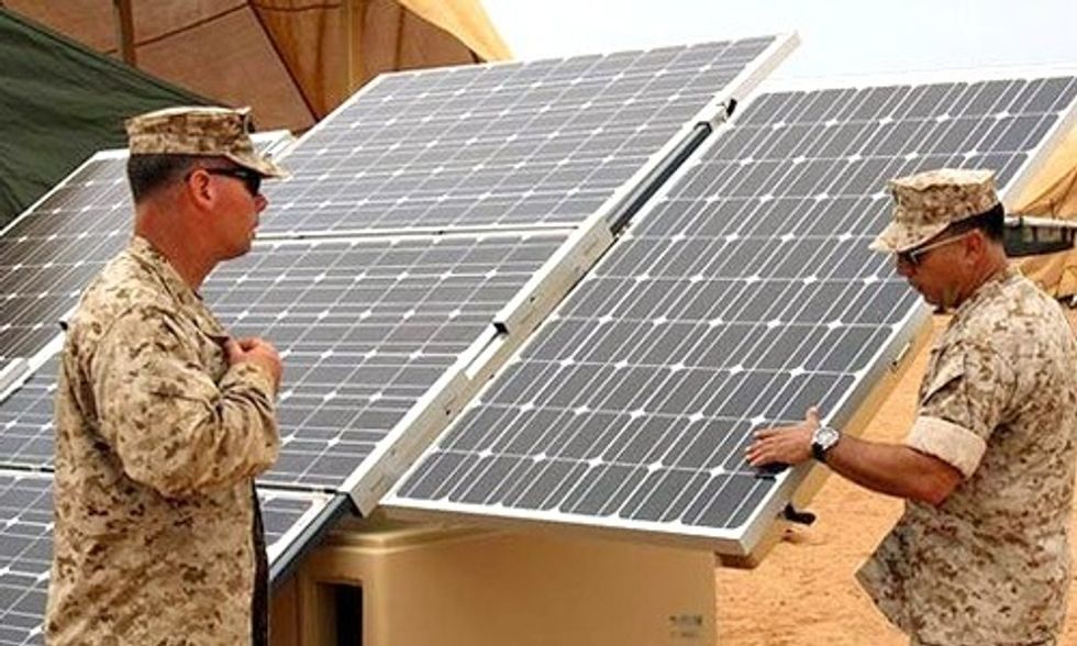 NATO: Renewable Energy Can Save Soldiers’ Lives