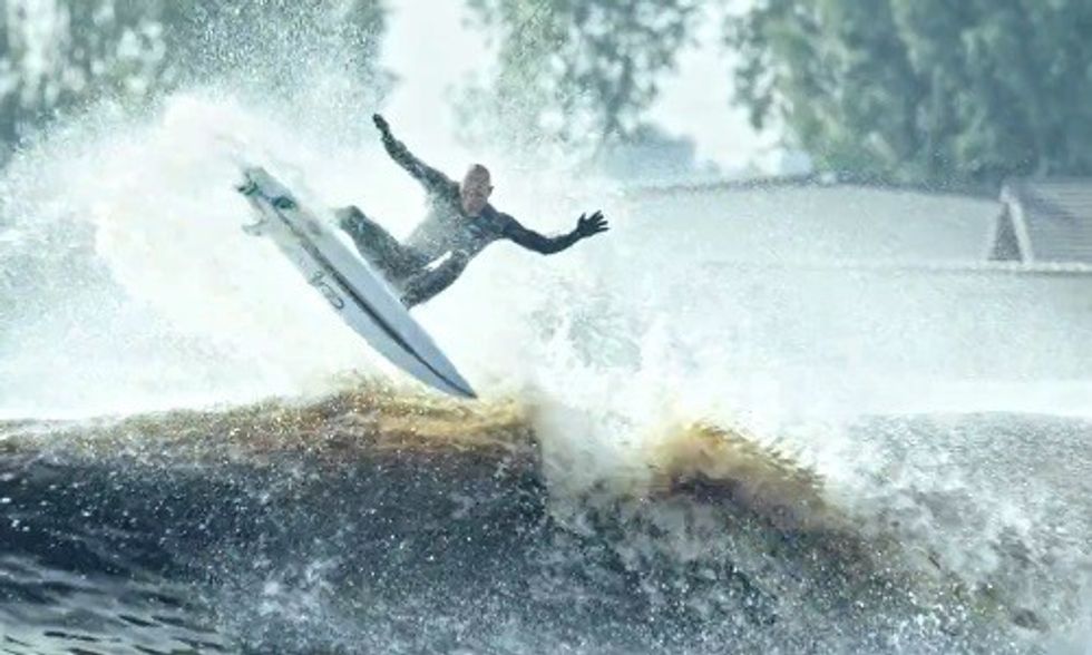 Kelly Slater: World's 'Best Man-Made Wave' Is Powered 100% by the Sun