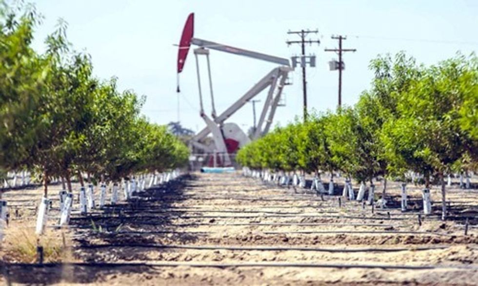 California Farmers Irrigate Crops With Chevron's Oil Wastewater in Drought-Stricken Central Valley
