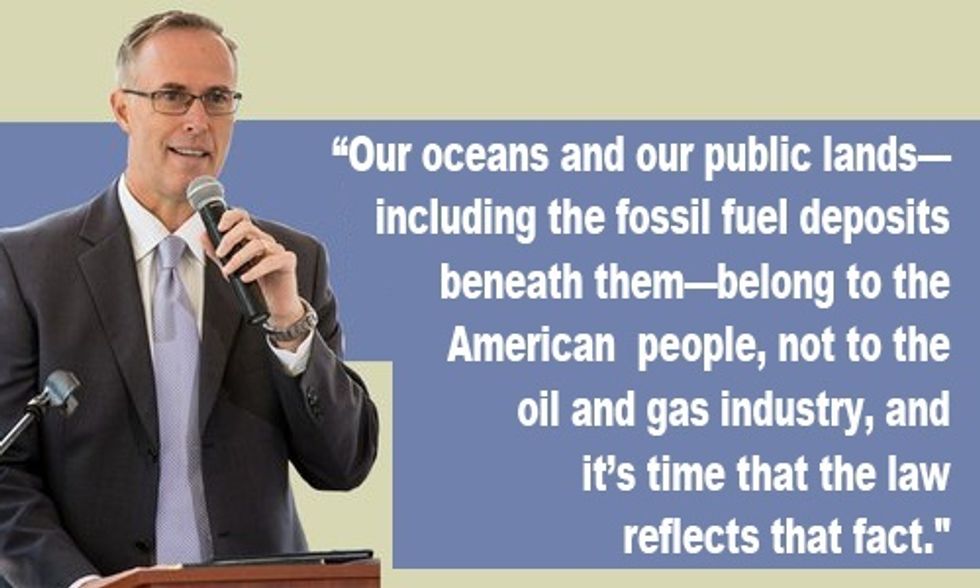 17 House Democrats Introduce 'Keep It In the Ground Act' to Prohibit New Fossil Fuel Extraction on Public Lands
