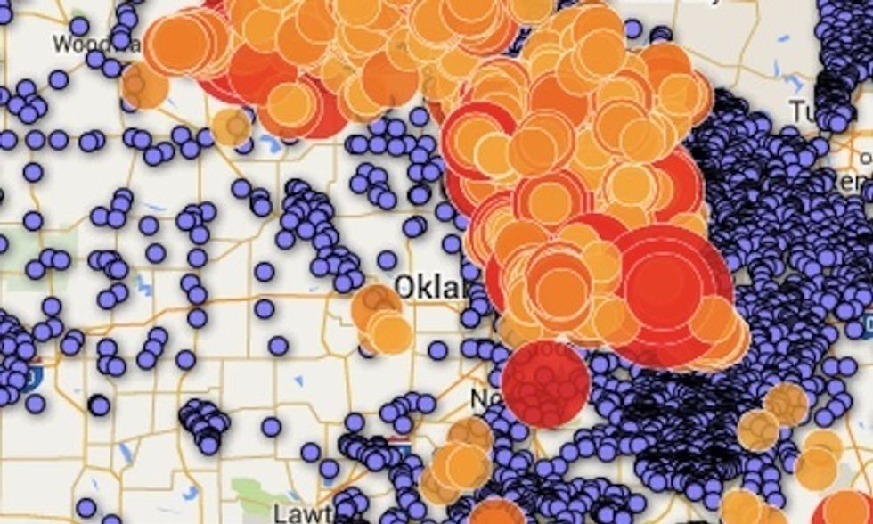 Lawsuit Filed Over Oklahoma's 'Fracking' Earthquakes as Its Third Largest Quake Is Felt in 7 Other States