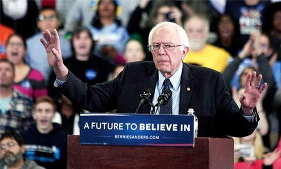 Bernie Sanders: 'If We Can Rebuild Villages in Iraq, We Can Damn Well Rebuild Flint, Michigan'