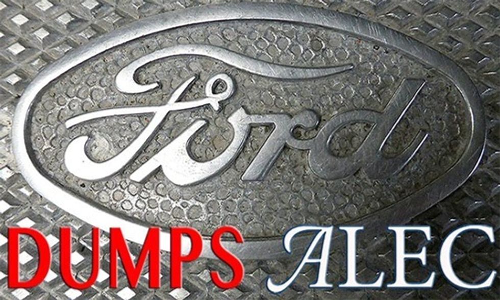 Ford Motors Dumps Right Wing Climate Denial Group ALEC