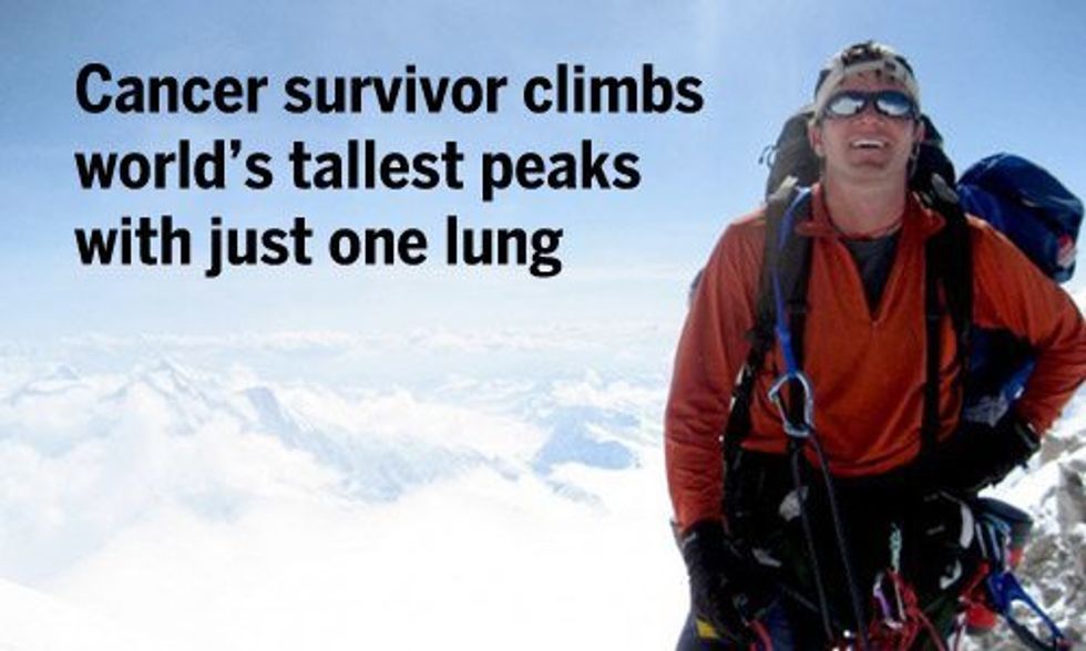 Cancer Survivor Climbs World's Tallest Peaks, Helps Others Do the Same
