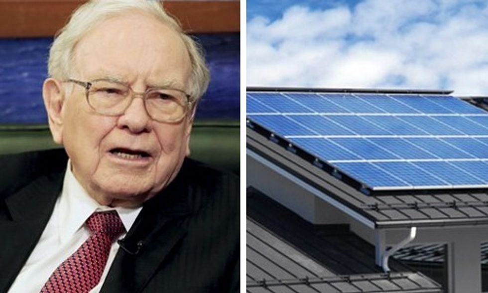 Warren Buffett Wages Quiet War on Solar in the West