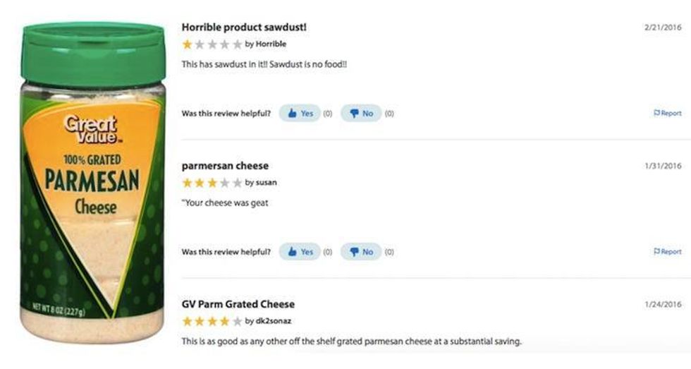 WalMart, Kraft Sued Over Selling Parmesan Cheese With Wood Pulp Filler EcoWatch