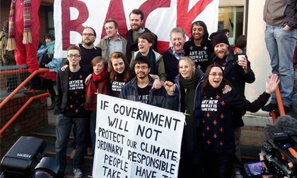 Climate Protesters Avoid Jail