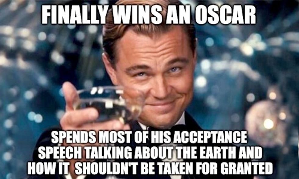 What Climate Deniers Had to Say About Leo’s Oscars Speech